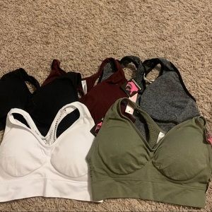super cute racer back padded bras